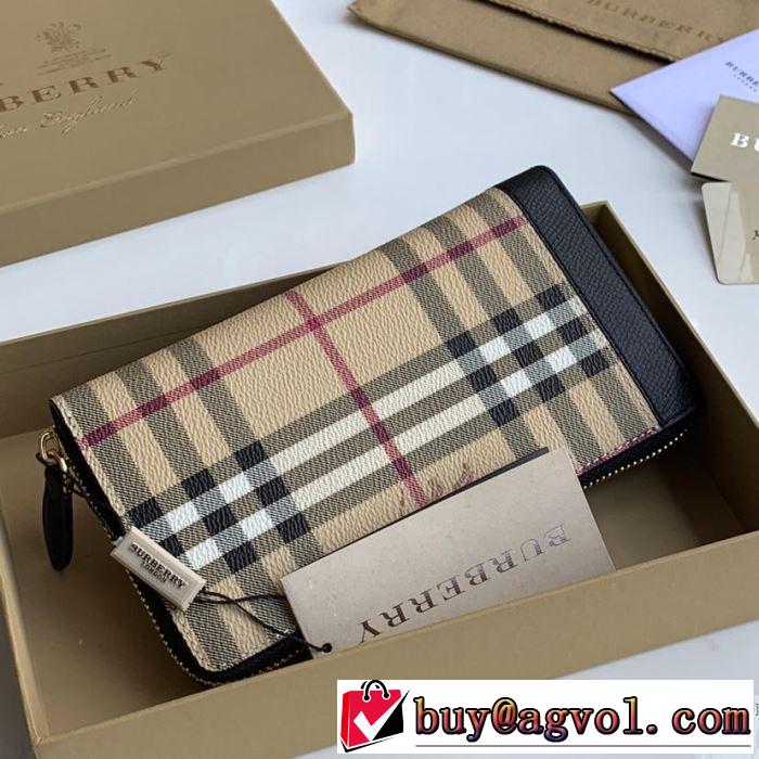 2019年春夏シーズンの人気 夏に良く似合うちょっと新品  バーバリー BURBERRY 財布/ウォレッ