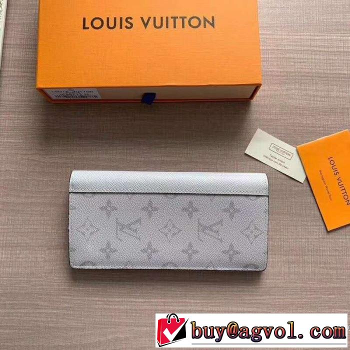 大人の可愛さを引き立て 2019年春夏流行ファッション ルイ ヴィトン LOUIS VUITTON 財布 2色可選