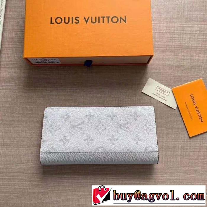 大人の可愛さを引き立て 2019年春夏流行ファッション ルイ ヴィトン LOUIS VUITTON 財布 2色可選