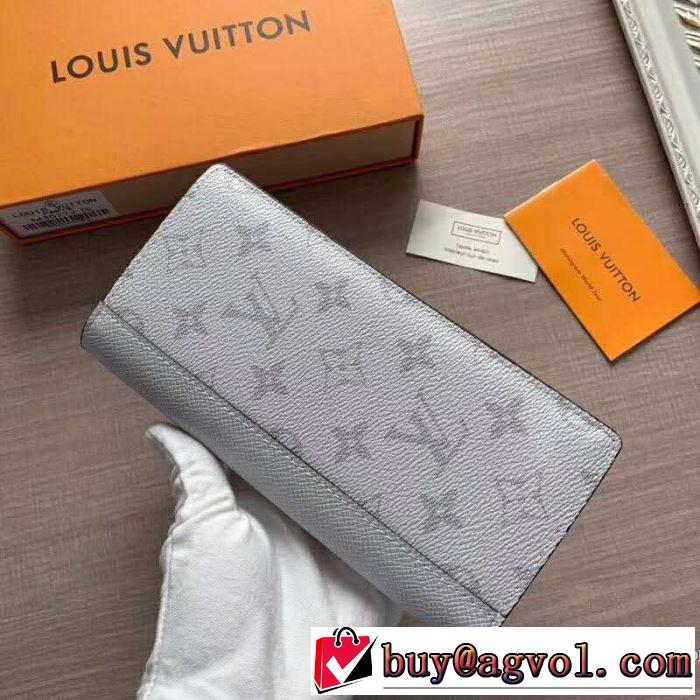 大人の可愛さを引き立て 2019年春夏流行ファッション ルイ ヴィトン LOUIS VUITTON 財布 2色可選
