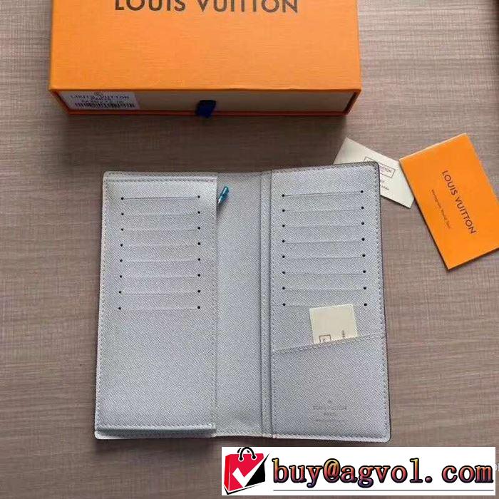 大人の可愛さを引き立て 2019年春夏流行ファッション ルイ ヴィトン LOUIS VUITTON 財布 2色可選