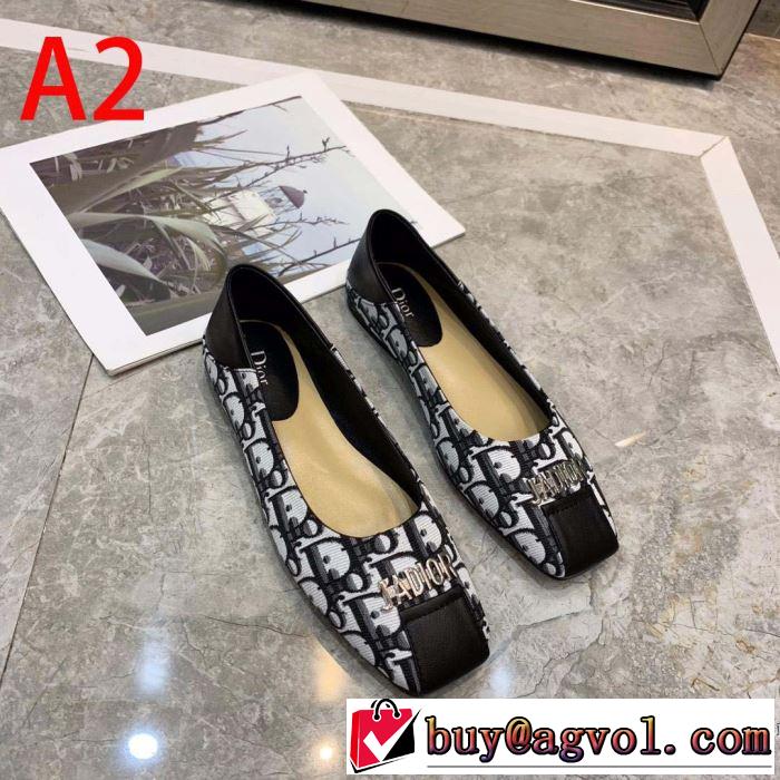 【2019春夏】最新コレクション ディオール DIOR ローファー 3色可選 春夏！大人カジュアル