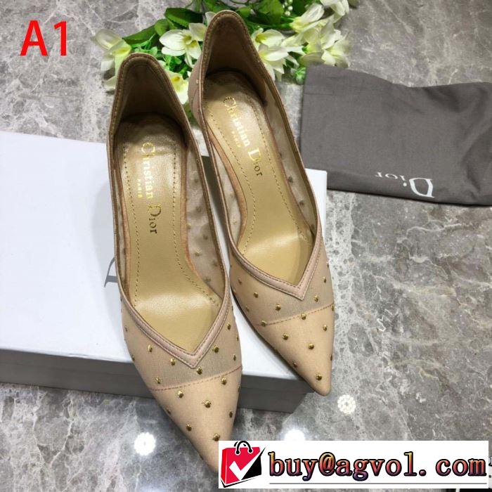 ハイヒール 2色可選 ディオール DIOR 今期のトレンド定番アイテム 【2019年】夏のファッション