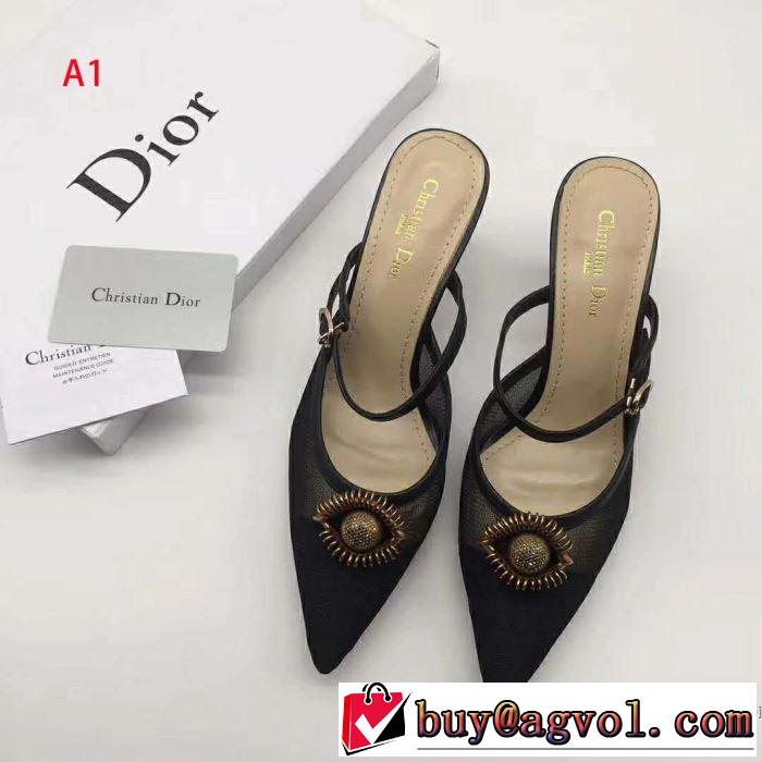 ディオール DIOR ハイヒール 2色可選 2019春夏の大注目トレンド まずは定番！人気アイテム