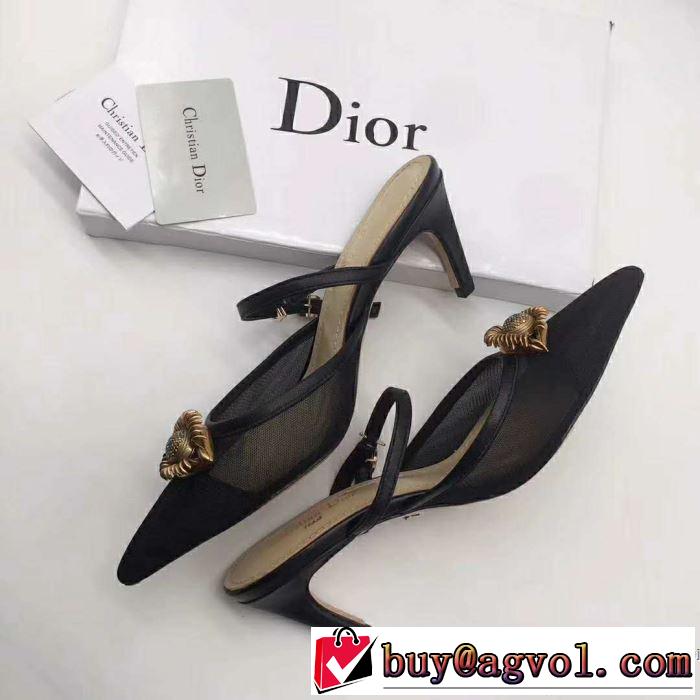ディオール DIOR ハイヒール 2色可選 2019春夏の大注目トレンド まずは定番！人気アイテム