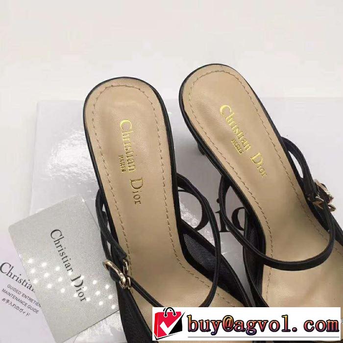 ディオール DIOR ハイヒール 2色可選 2019春夏の大注目トレンド まずは定番！人気アイテム