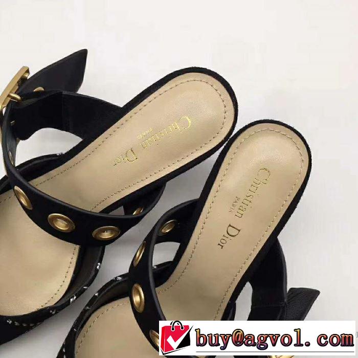 大人の可愛さを引き立て 2019年最新ファッション ディオール DIOR ハイヒール 多色可選