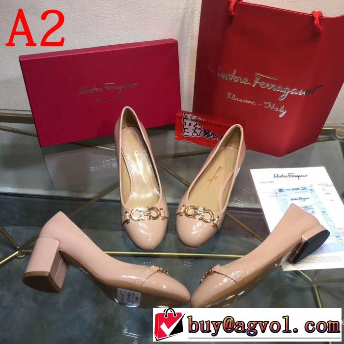 サルヴァトーレフェラガモ FERRAGAMO ハイヒール 多色可選 2019年の夏のマスト 春夏のトレンドアイテム
