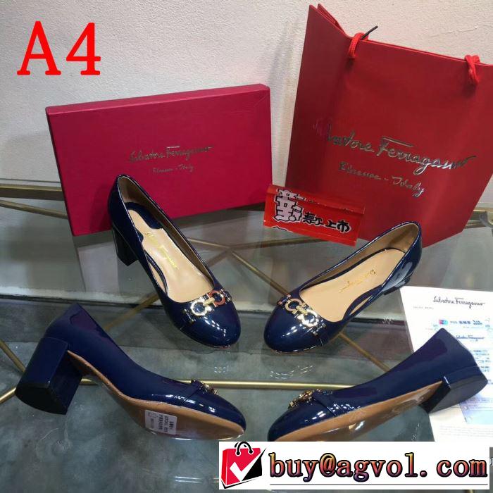 サルヴァトーレフェラガモ FERRAGAMO ハイヒール 多色可選 2019年の夏のマスト 春夏のトレンドアイテム