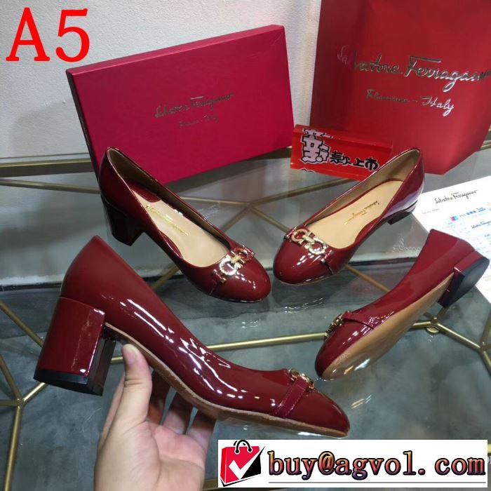 サルヴァトーレフェラガモ FERRAGAMO ハイヒール 多色可選 2019年の夏のマスト 春夏のトレンドアイテム