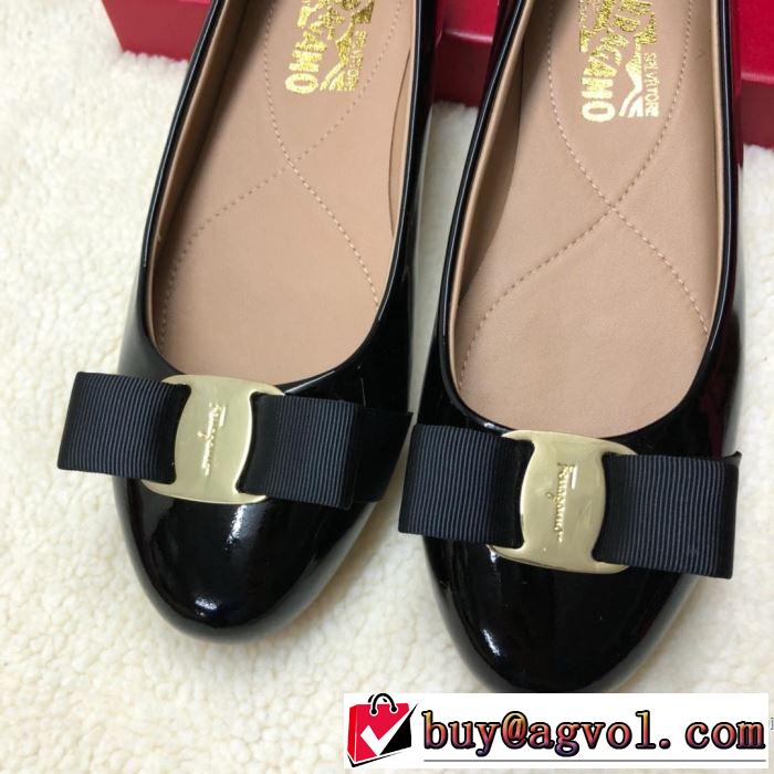 2019春夏トレンドアイテム 大人の可愛さを引き立て サルヴァトーレフェラガモ FERRAGAMO ローファー 多色可選