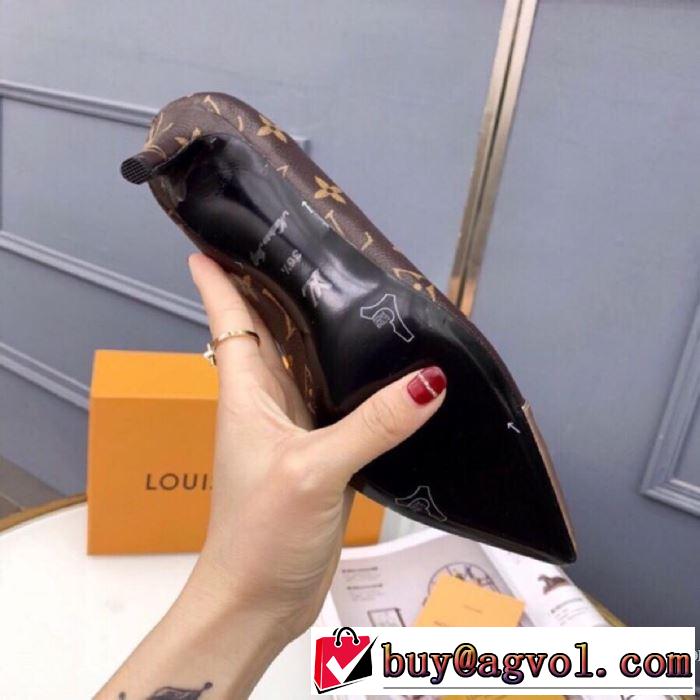 2019春夏の大注目トレンド ルイ ヴィトン LOUIS VUITTON ハイヒール 3色可選 今流行のストリート上品
