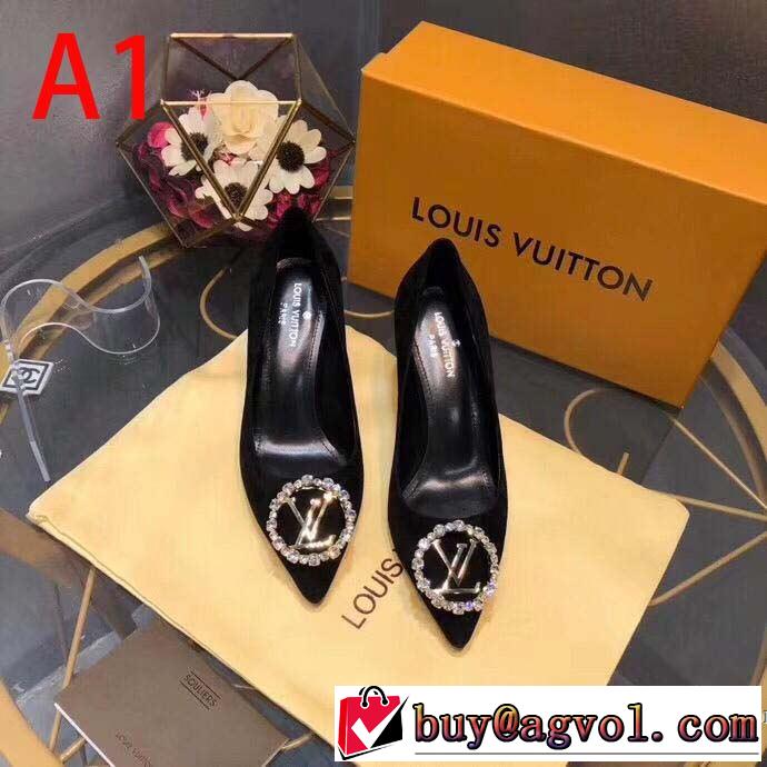 ルイ ヴィトン LOUIS VUITTON ハイヒール 3色可選 2019年春夏シーズンの人気 特に夏は人気アイテム