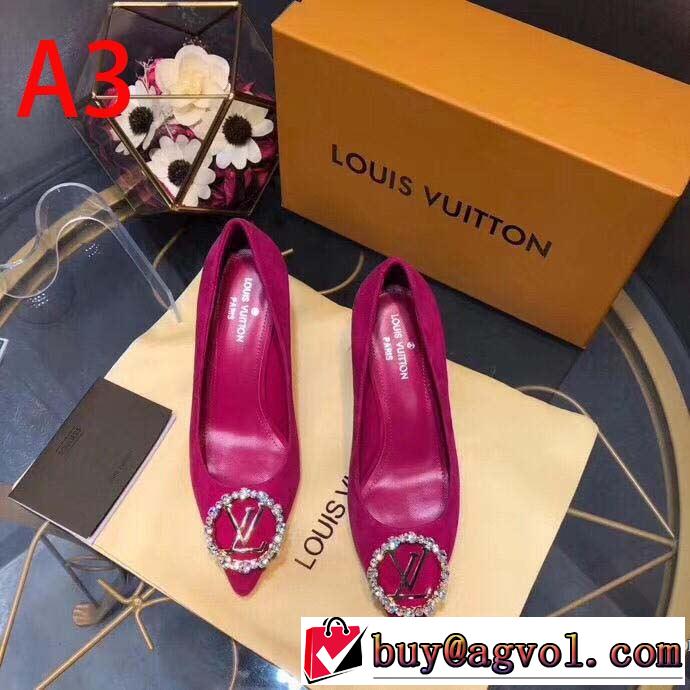 ルイ ヴィトン LOUIS VUITTON ハイヒール 3色可選 2019年春夏シーズンの人気 特に夏は人気アイテム