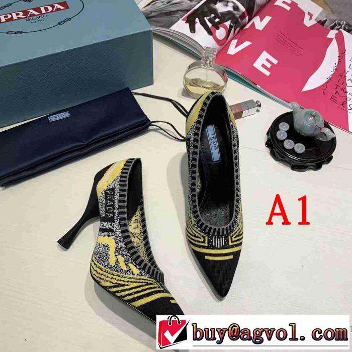 プラダ PRADA ハイヒール 多色可選 夏にぴったり限定アイテム 2019年の春夏に着たい