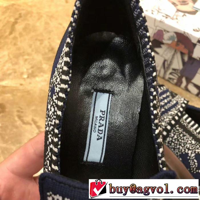 2019年春夏流行ファッション 大人の可愛さを引き立て プラダ PRADA ハイヒール 4色可選
