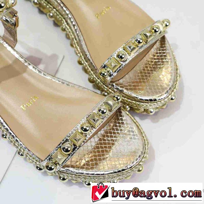 まずは定番！人気アイテム クリスチャンルブタン Christian Louboutin サンダル 春夏の流行り2019新品