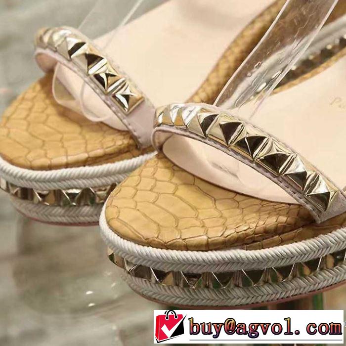 サンダル 2019年最新ファッション 春夏らしい爽やかさ クリスチャンルブタン Christian Louboutin
