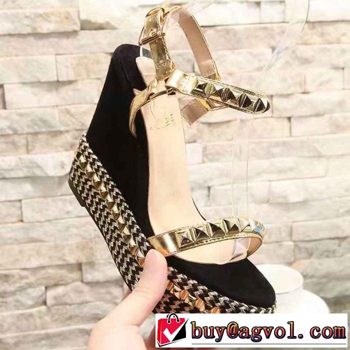 2色可選 サンダル 2019年春夏シーズンの人気 海外セレブは大人気 クリスチャンルブタン Christian Louboutin
