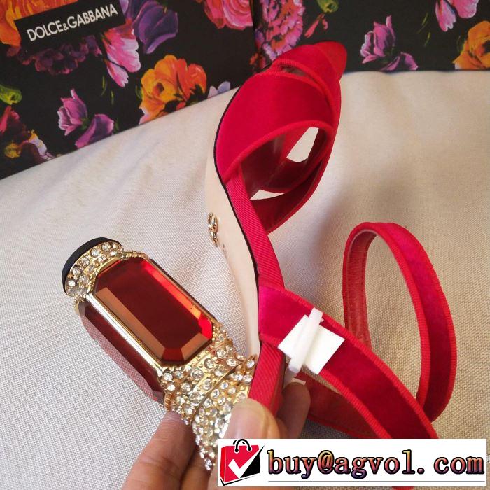 今年春夏ファション流行り 2019春夏の大注目トレンド ドルチェ＆ガッバーナ Dolce&Gabbana サンダル 4色可選