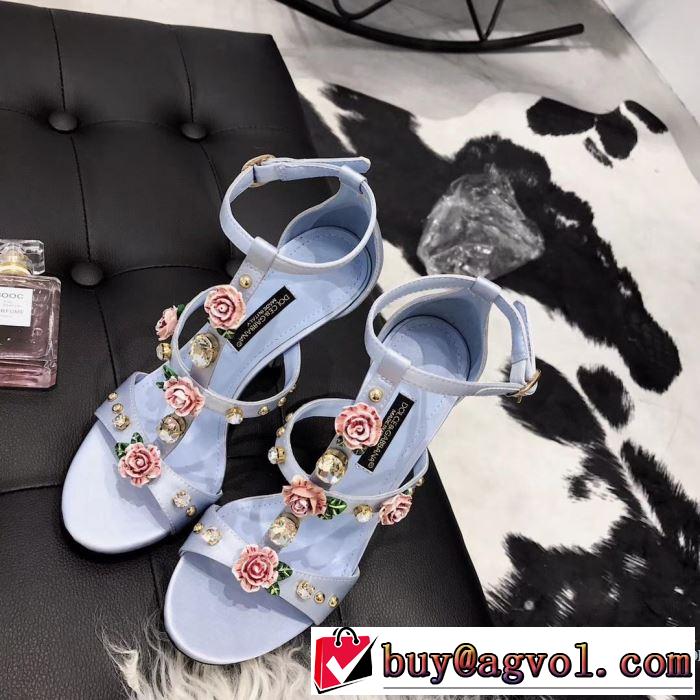 ドルチェ＆ガッバーナ Dolce&Gabbana サンダル 2色可選 【2019年】夏のファッション 優しげ人気アイテム
