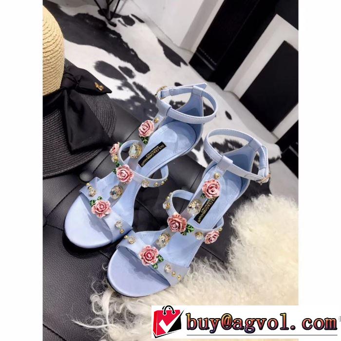 ドルチェ＆ガッバーナ Dolce&Gabbana サンダル 2色可選 【2019年】夏のファッション 優しげ人気アイテム