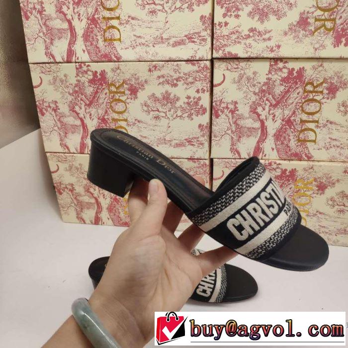 今っぽく新作アイテム 【2019春夏】最新コレクション ディオール DIOR サンダル 多色可選