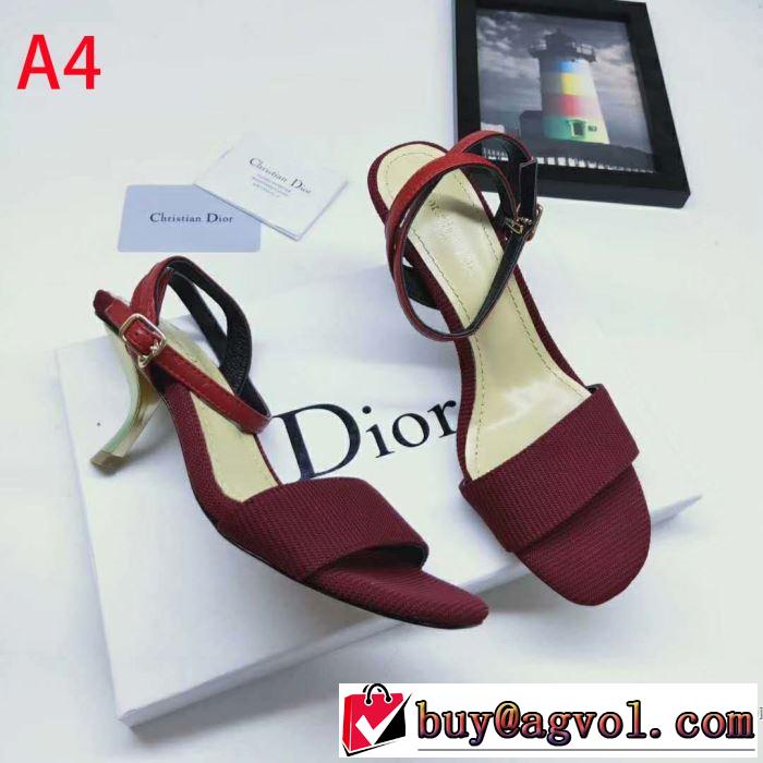 2019年春夏流行ファッション 大人の可愛さを引き立て ディオール DIOR スリッパ 多色可選