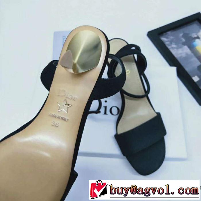2019年春夏流行ファッション 大人の可愛さを引き立て ディオール DIOR スリッパ 多色可選