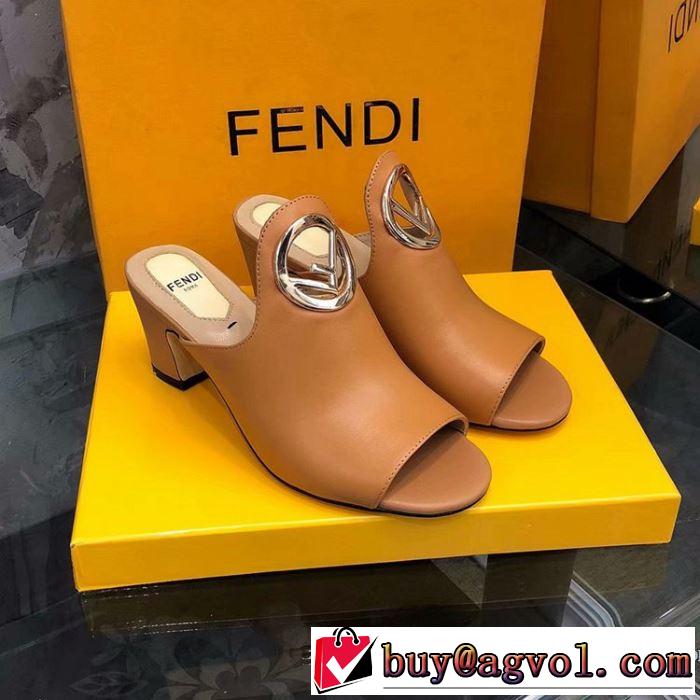 目を引く春夏トップス 2019春夏の大注目トレンド フェンディ FENDI サンダル 2色可選
