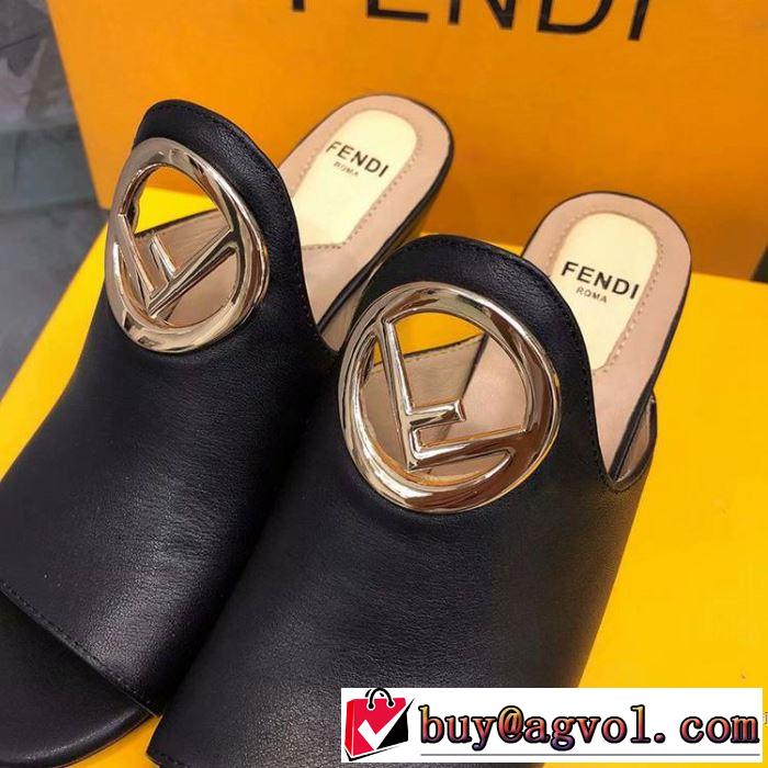 目を引く春夏トップス 2019春夏の大注目トレンド フェンディ FENDI サンダル 2色可選
