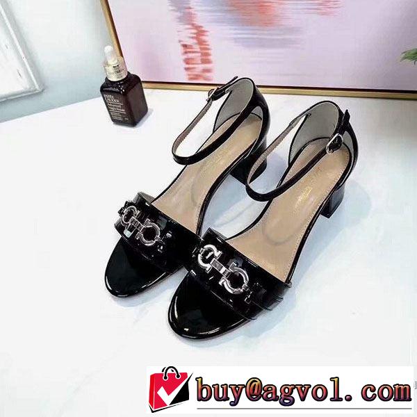 サルヴァトーレフェラガモ FERRAGAMO サンダル 4色可選 2019春夏のトレンド新商品 爽やかカジュアル人気
