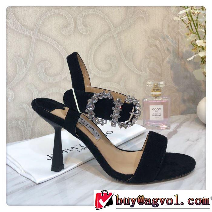 ジミーチュウ JIMMY CHOO サンダル 3色可選 2019年春夏のトレンドアイテム 今季流行りの人気新作