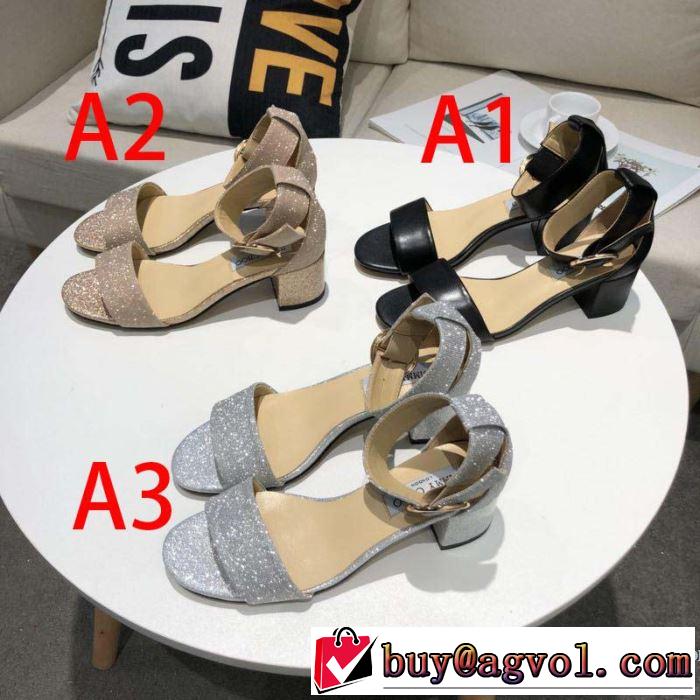 今期のトレンド定番アイテム 2019春夏の大注目トレンド ジミーチュウ JIMMY CHOO サンダル 3色可選