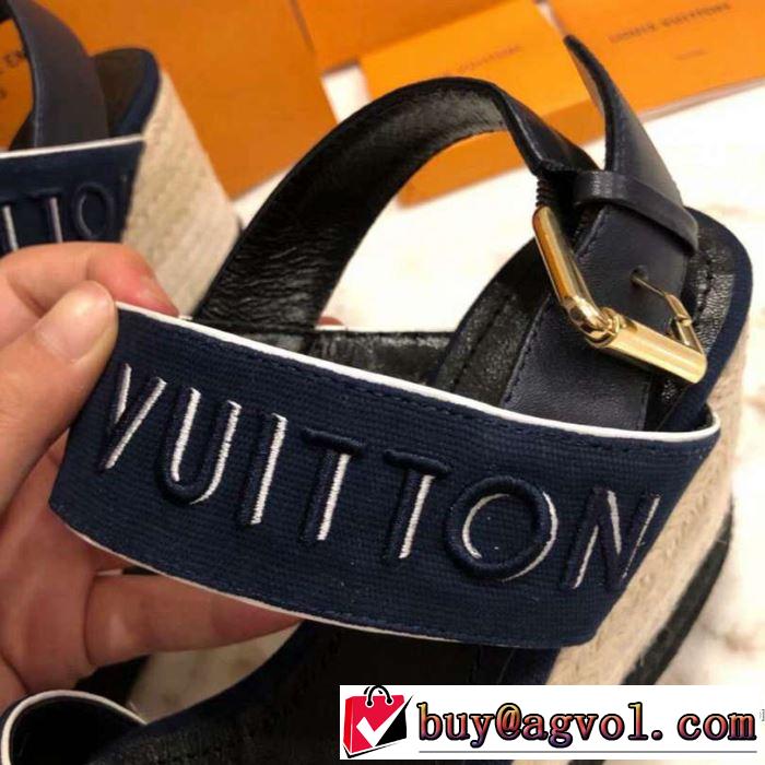 ルイ ヴィトン LOUIS VUITTON サンダル 2色可選 2019春夏も引き続きトレンド  目を引く春夏トップス