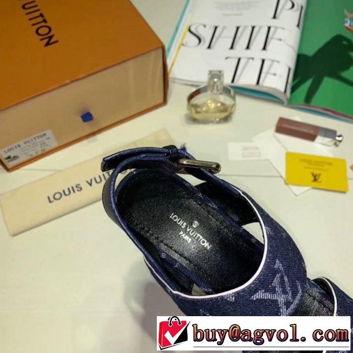 2019夏ファション新品 まずは定番！人気アイテム ルイ ヴィトン LOUIS VUITTON サンダル 3色可選