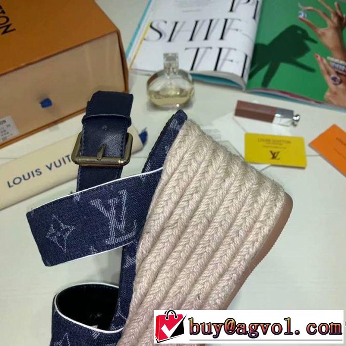 2019夏ファション新品 まずは定番！人気アイテム ルイ ヴィトン LOUIS VUITTON サンダル 3色可選