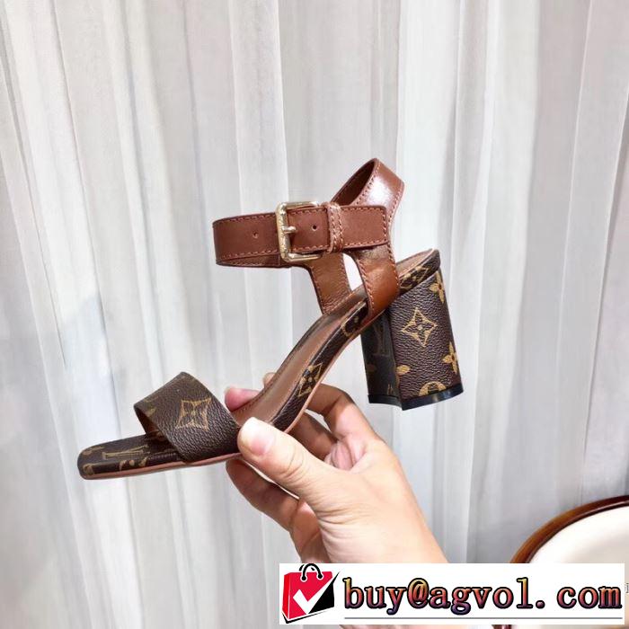 サンダル 3色可選 2019春夏トレンドアイテム 爽やかな雰囲気に仕上げる ルイ ヴィトン LOUIS VUITTON