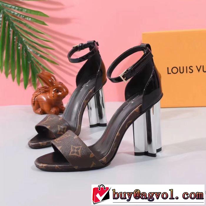 ルイ ヴィトン LOUIS VUITTON サンダル 3色可選 2019春夏のトレンド新商品 今から夏まで活躍する