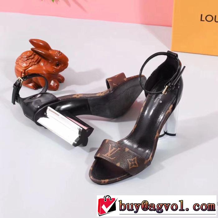 ルイ ヴィトン LOUIS VUITTON サンダル 3色可選 2019春夏のトレンド新商品 今から夏まで活躍する