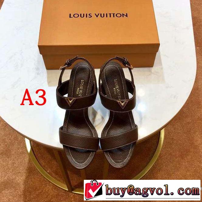 人気夏ファションおすすめ 2019年春夏シーズンの人気 ルイ ヴィトン LOUIS VUITTON サンダル 4色可選