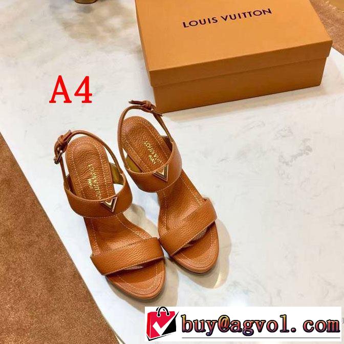 人気夏ファションおすすめ 2019年春夏シーズンの人気 ルイ ヴィトン LOUIS VUITTON サンダル 4色可選