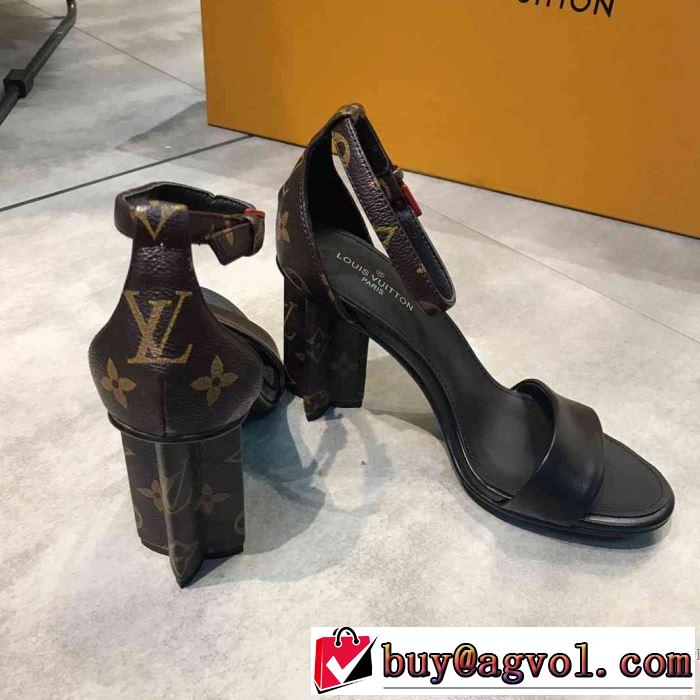 2019年春夏のトレンドアイテム 定番のスタイル春夏限定 ルイ ヴィトン LOUIS VUITTON サンダル