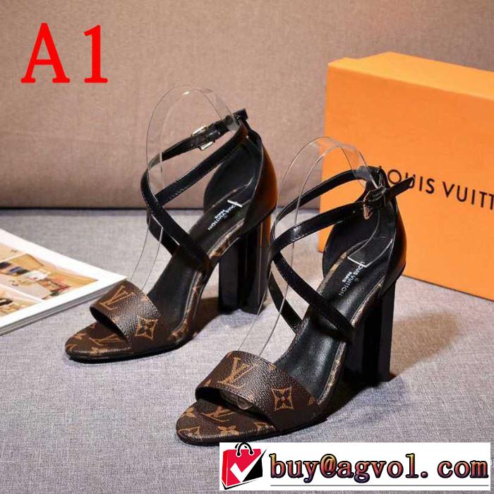 サンダル 2色可選 2019SSのトレンド商品 人気ストリートブランド新品 ルイ ヴィトン LOUIS VUITTON