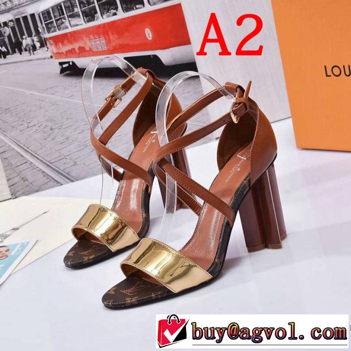 サンダル 2色可選 2019SSのトレンド商品 人気ストリートブランド新品 ルイ ヴィトン LOUIS VUITTON
