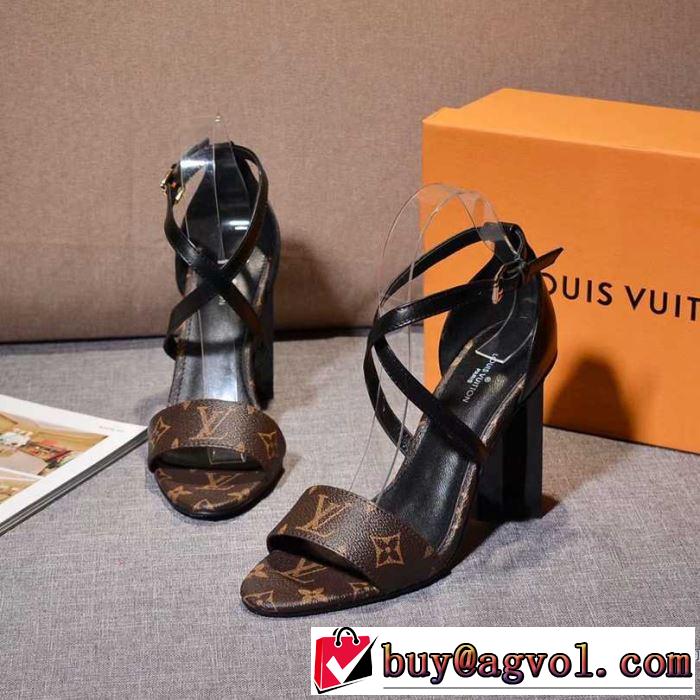 サンダル 2色可選 2019SSのトレンド商品 人気ストリートブランド新品 ルイ ヴィトン LOUIS VUITTON