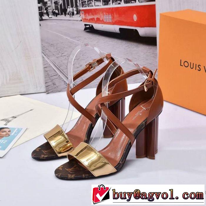 サンダル 2色可選 2019SSのトレンド商品 人気ストリートブランド新品 ルイ ヴィトン LOUIS VUITTON