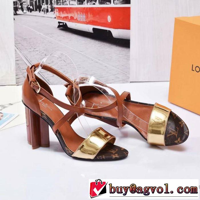 サンダル 2色可選 2019SSのトレンド商品 人気ストリートブランド新品 ルイ ヴィトン LOUIS VUITTON