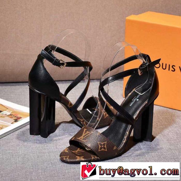 サンダル 2色可選 2019SSのトレンド商品 人気ストリートブランド新品 ルイ ヴィトン LOUIS VUITTON