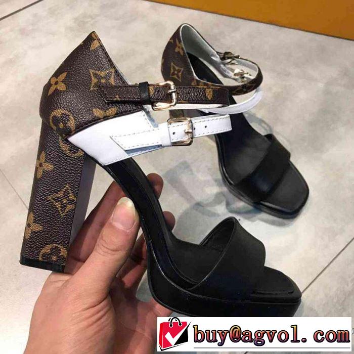 ルイ ヴィトン LOUIS VUITTON サンダル 2色可選 暑い今こそ活躍させたい！ 2019春夏も引き続きトレンド